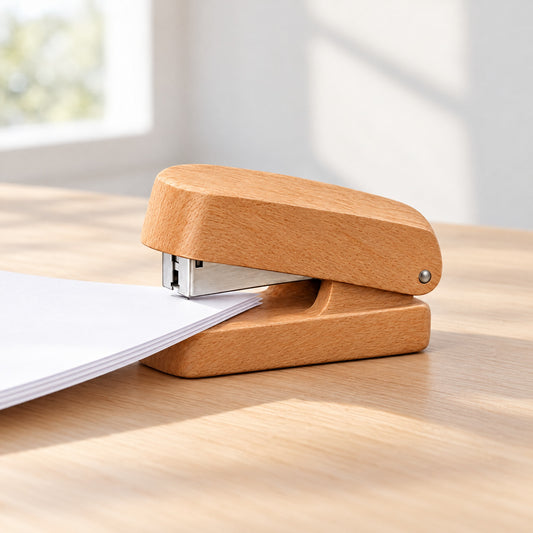 Adoliz™ Solid Wood Mini Stapler