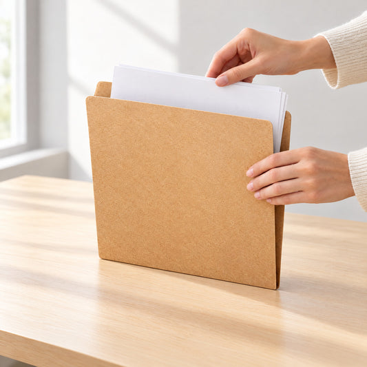 Adoliz™ Kraft Paper File Folder